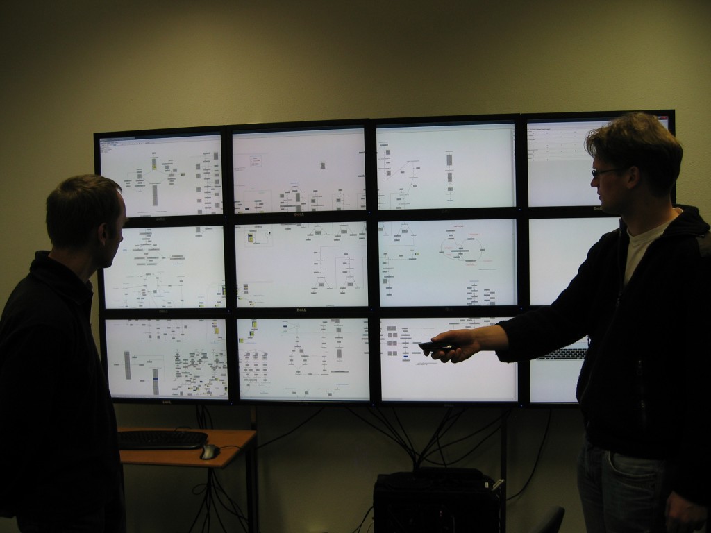PathVisio on tiled display